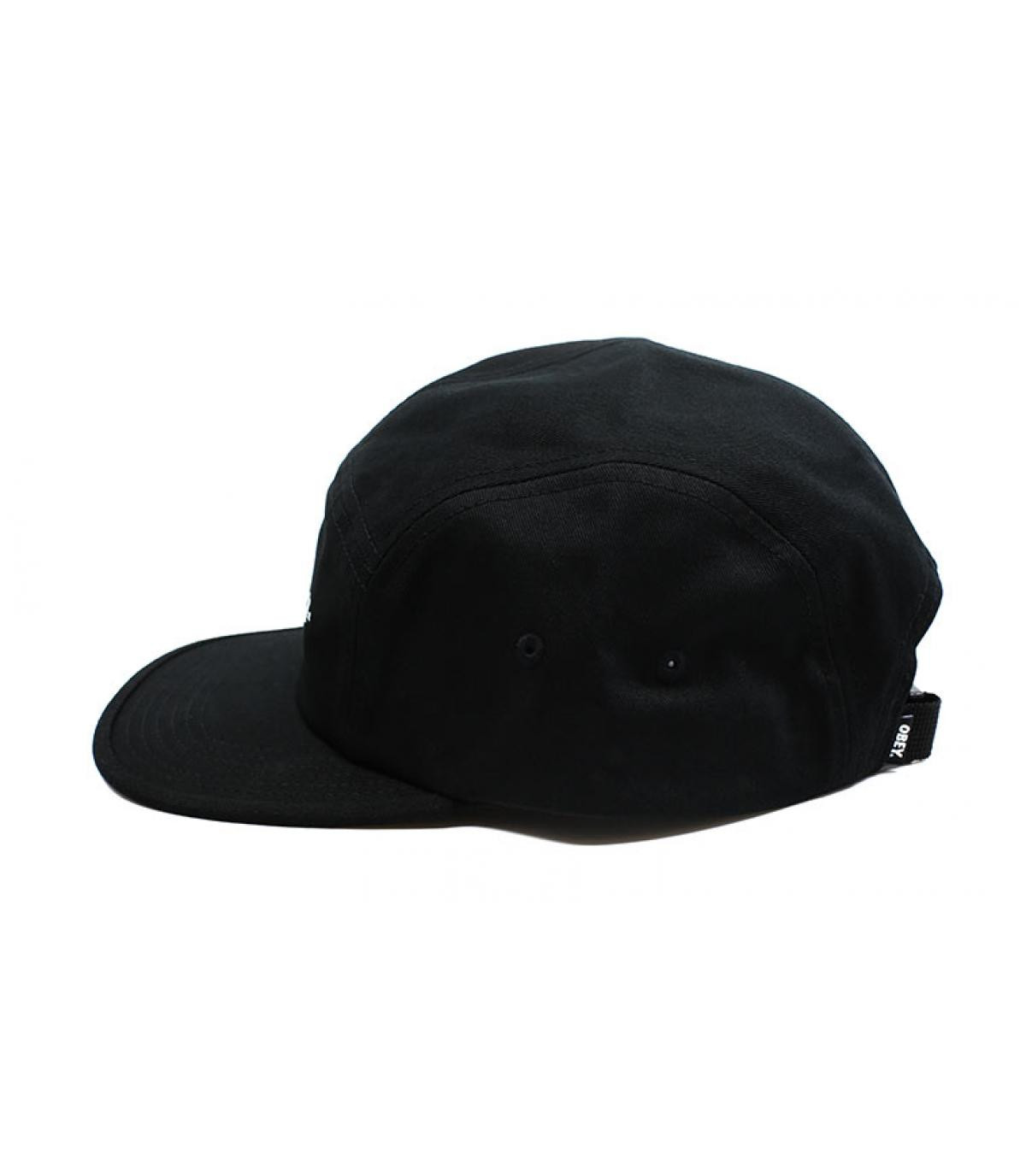 Obey gorra 5 panel negro